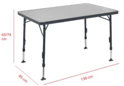 Crespo Campingtafel - AP-273 - 130 X 85 Cm -Kampeeruitrusting 1151410 12 1 1