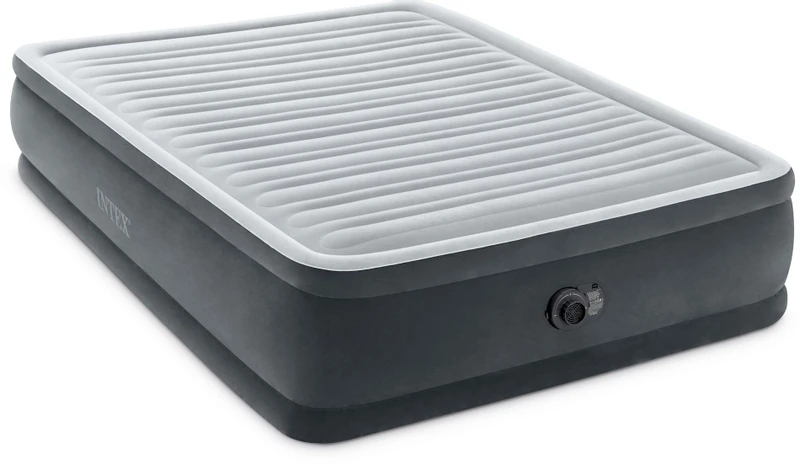 Intex Comfort Plush Hoog Luchtbed - Queensize - Ingebouwde Elektrische Pomp 1 Intex Comfort Plush Hoog Luchtbed - Queensize - Ingebouwde Elektrische Pomp