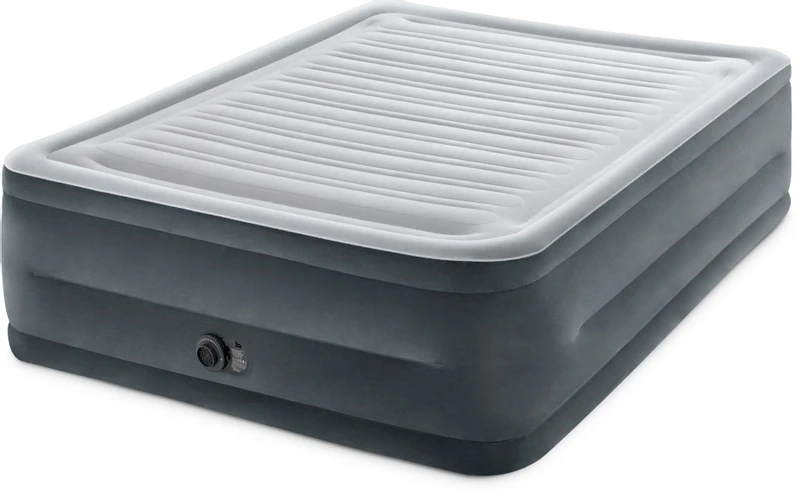 Intex Comfort Plush Extra Hoog Luchtbed - Queensize - Ingebouwde Elektrische Pomp 2 Intex Comfort Plush Extra Hoog Luchtbed - Queensize - Ingebouwde Elektrische Pomp - Afbeelding 2