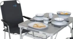 Bo-Camp Premium 90 X 60 Koffermodel Campingtafel - Grijs -Kampeeruitrusting 1404402 15 resultaat