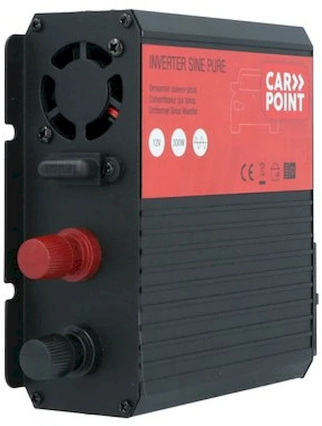 Carpoint Pure Sinus Omvormer 12V Naar 230V - 300W 3 Carpoint Pure Sinus Omvormer 12V Naar 230V - 300W - Afbeelding 3