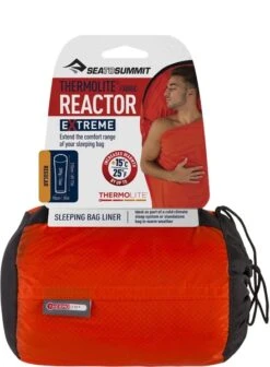 Sea To Summit Reactor Extreme Thermolite Mummymodel Lakenzak - Oranje -Kampeeruitrusting 1900 1429 00974419 04