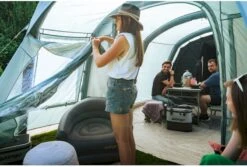 Vango Lismore Air 600XL Opblaasbare Tunneltent - 5 Persoons - Groen -Kampeeruitrusting 1900 1783 lismore air 600xl package 8