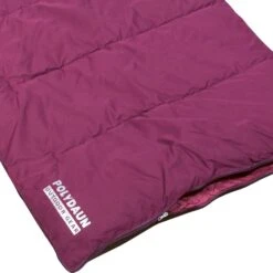 Polydaun Beach House Slaapzak - Rood -Kampeeruitrusting 1900 1900 polydaun beach house slaapzak rood 1