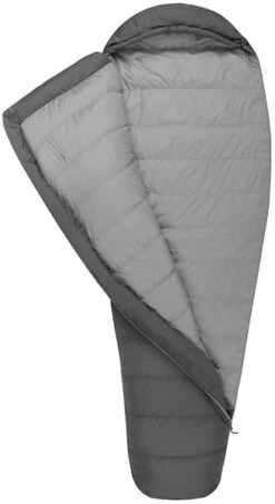 Sea To Summit Treeline Long Slaapzak - Grijs -Kampeeruitrusting 1900 1900 sea to summit treeline tli down sleeping bag detail 4