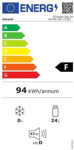 Outwell Ecocool Lite Elektrische Koelbox - 24 Liter - Donkerblauw -Kampeeruitrusting 1900 950 ecocool blauw 5
