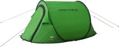 High Peak Vision 2 Pop-up Tent - 2 Persoons - Groen -Kampeeruitrusting 470 1200 4001690101080.pt03