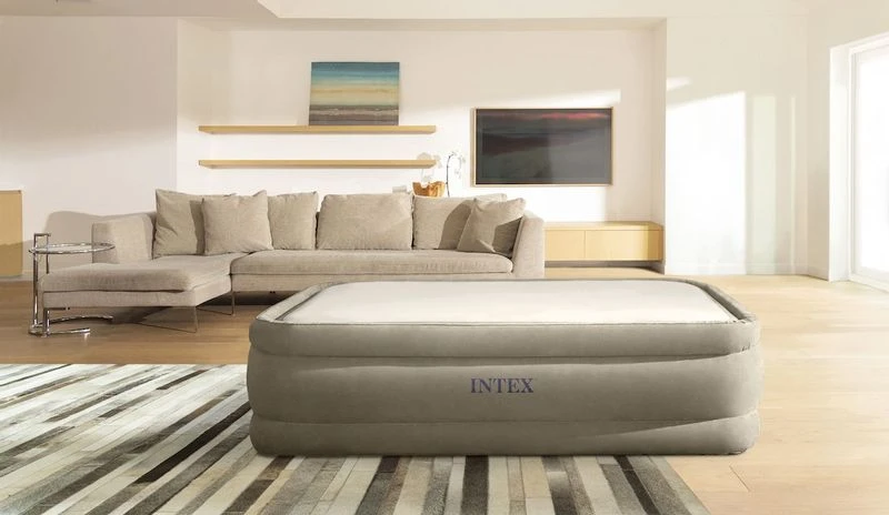 Intex PremAire Thermalux Luchtbed - Queensize - Ingebouwde Elektrische Pomp 3 Intex PremAire Thermalux Luchtbed - Queensize - Ingebouwde Elektrische Pomp - Afbeelding 3