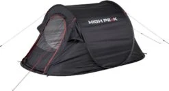 High Peak Vision 2 Pop-up Tent - 2 Persoons - Zwart 9 High Peak Vision 2 Pop-up Tent - 2 Persoons - Zwart -Kampeeruitrusting 646 1200 4001690102803.pt03