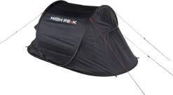 High Peak Vision 2 Pop-up Tent - 2 Persoons - Zwart 10 High Peak Vision 2 Pop-up Tent - 2 Persoons - Zwart -Kampeeruitrusting 654 1200 4001690102803.pt04