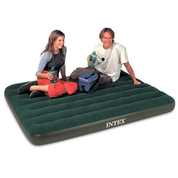 Intex Prestige Downy Luchtbed - Tweepersoons - Inclusief Batterijpomp 2 Intex Prestige Downy Luchtbed - Tweepersoons - Inclusief Batterijpomp - Afbeelding 2