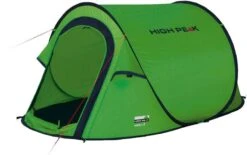 High Peak Vision 2 Pop-up Tent - 2 Persoons - Groen -Kampeeruitrusting 754 1200 4001690101080