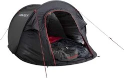 High Peak Vision 2 Pop-up Tent - 2 Persoons - Zwart 8 High Peak Vision 2 Pop-up Tent - 2 Persoons - Zwart -Kampeeruitrusting 755 1200 4001690102803.pt05