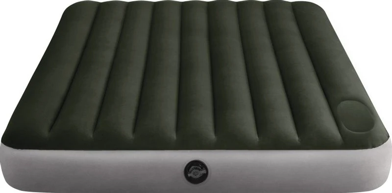 Intex Downy Luchtbed - Queensize - Ingebouwde Voetpomp 1 Intex Downy Luchtbed - Queensize - Ingebouwde Voetpomp