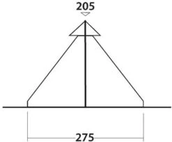Easy Camp Bolide 400 Tipitent - 4 Personen -Kampeeruitrusting 900 1090 plattegrond bolide 3
