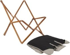 Bo-Camp Urban Outdoor Bloomsbury Vlinderstoel - Beige - L 15 Bo-Camp Urban Outdoor Bloomsbury Vlinderstoel - Beige - L -Kampeeruitrusting 900 1148 1200354 06