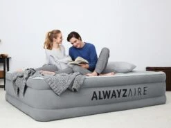 Bestway AlwayzAire Comfort Luchtbed - Queensize - Ingebouwde Elektrische Pomp -Kampeeruitrusting 900 1200 67706 18