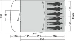Easy Camp Palmdale 600 Tunneltent - 6 Persoons -Kampeeruitrusting 900 1322 d1c7c481 31f5 427b 8016 677c10476fce 1280x960