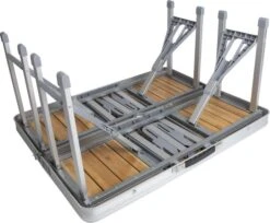 Bo-Camp 136 X 85 Inklapbare Picknicktafel - Bamboe 21 Bo-Camp 136 X 85 Inklapbare Picknicktafel - Bamboe -Kampeeruitrusting 900 1350 1404800 05