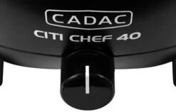 CADAC Citi Chef 40 Gasbarbecue - Zwart -Kampeeruitrusting 900 1350 citi chef 40 control knob