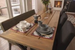 Bo-Camp Stone Melamine Serviesset - 16-delig - Grijs -Kampeeruitrusting 900 1358 6181375 13