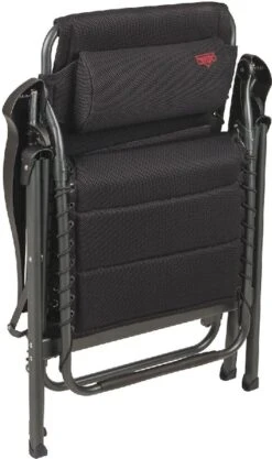 Crespo Air-Deluxe AP-232 Relaxstoel - Zwart -Kampeeruitrusting 900 596 1104922 04