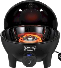 CADAC E-Braai Elektrische Barbecue - Zwart -Kampeeruitrusting 900 764 5840 20 04 e braai 40 16