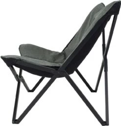 Bo-Camp Industrial Molfat Relaxstoel - Groen/Grijs -Kampeeruitrusting 900 912 1200353 06