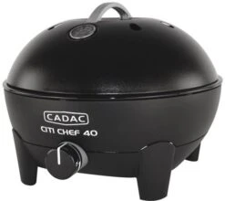 CADAC Citi Chef 40 Gasbarbecue - Zwart -Kampeeruitrusting 900 927 citi chef 40 black