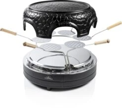 Bestron Pizza Gourmetset - 6 Personen -Kampeeruitrusting bestron pizzaoven 6 personen 2