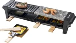 Bestron Raclette/Steengrill - 4 Personen -Kampeeruitrusting bestron raclettesteengrill 4 personen 14