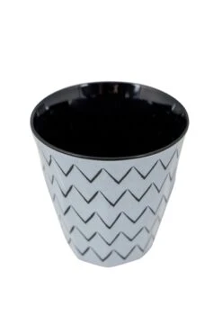 Bo-Camp Mix & Match Melamine Serviesset - 16-delig - Zwart -Kampeeruitrusting bo camp mix 7 1