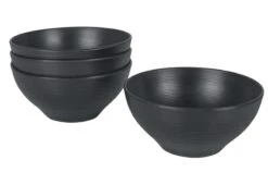 Bo-Camp Orville Melamine Serviesset - 16-delig - Antraciet -Kampeeruitrusting bo camp orville antr 2