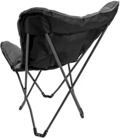 Bo-Camp Urban Outdoor Grainger Vlinderstoel - Antraciet -Kampeeruitrusting bo camp grainger vlinderstoel grijs 14
