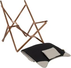 Bo-Camp Urban Outdoor Bloomsbury Vlinderstoel - Beige - M -Kampeeruitrusting bo camp bloomsburry relaxstoel m beige 2 1