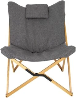 Kampeeruitrusting -Kampeeruitrusting bo camp urban outdoor wembley vlinderstoel grijs l 16