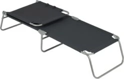 Bo-Camp Vouwbed - Grijs 15 Bo-Camp Vouwbed - Grijs -Kampeeruitrusting bo camp vouwbed grijs