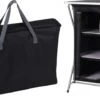 Redcliffs Campingkast - 3 Lagen - Zwart