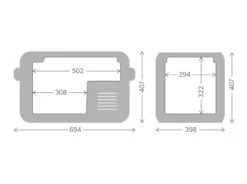Dometic CFX3 35 Compressor Koelbox - 32 Liter 26 Dometic CFX3 35 Compressor Koelbox - 32 Liter -Kampeeruitrusting cfx3 35