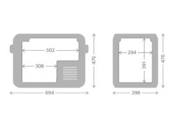 Dometic CFX3 45 Compressor Koelbox - 40 Liter -Kampeeruitrusting cfx3 45
