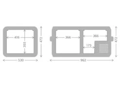 Dometic CFX3 95DZ Compressor Koelbox - 93 Liter -Kampeeruitrusting cfx3 95