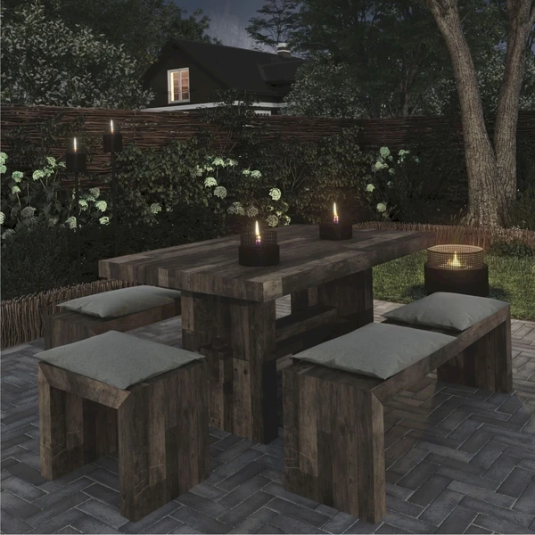 Tenderflame Paarl 18 Tafelhaard - Zwart 2 Tenderflame Paarl 18 Tafelhaard - Zwart - Afbeelding 2