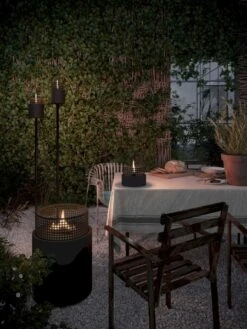 Tenderflame Paarl 18 Tafelhaard - Zwart 5 Tenderflame Paarl 18 Tafelhaard - Zwart -Kampeeruitrusting paarl 18 metal sfeer 3 op maat