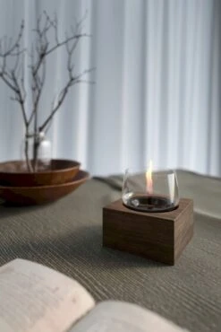 Tenderflame Poppy 14 Tafelhaard - Zwart 5 Tenderflame Poppy 14 Tafelhaard - Zwart -Kampeeruitrusting poppy 14 oak black sfeer 1 op maat 3