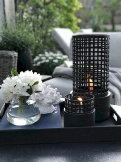 Tenderflame Signal Hill 12 Tafelhaard - Zwart -Kampeeruitrusting signal hill 12 metal sfeer op maat 2