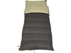 Polydaun Stern Slaapzak - Grijs -Kampeeruitrusting stern detail 2