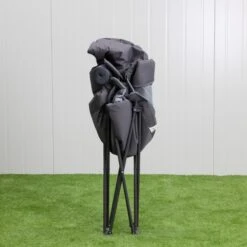 Kampa XL High Back Chair Fog Vouwstoel - Grijs -Kampeeruitrusting xlhighbackfog