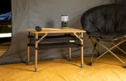 Zempire Kitpac V2 Campingtafel - Standaard - 65 X 50 - Bamboe -Kampeeruitrusting zempire kitpac v2 campingtafel standaard 7