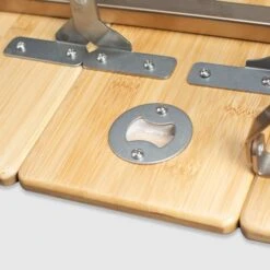 Zempire Kitpac V2 Campingtafel - Standaard - 65 X 50 - Bamboe -Kampeeruitrusting zempire kitpac v2 campingtafel standaard 9